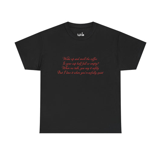 Come Out And Play Lyric Christmas Graphic Tee