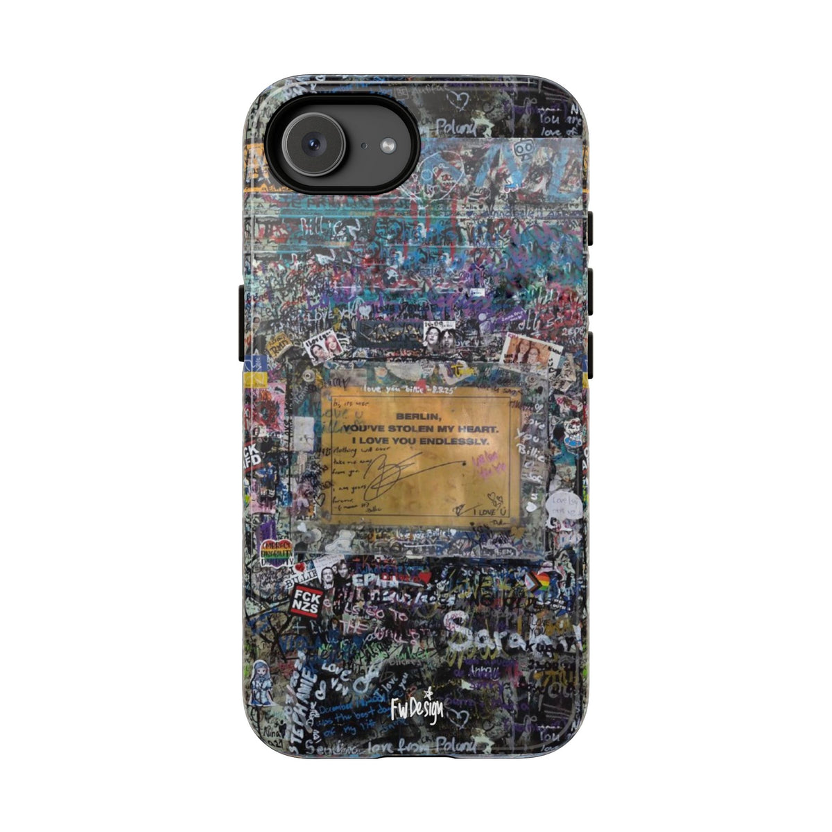 Berlin wall Phone case