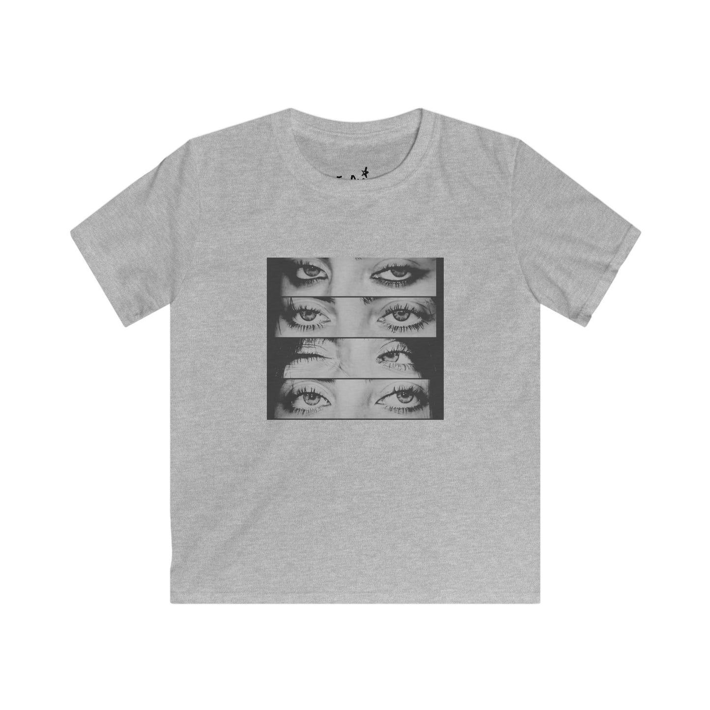 Eye collage baby tee