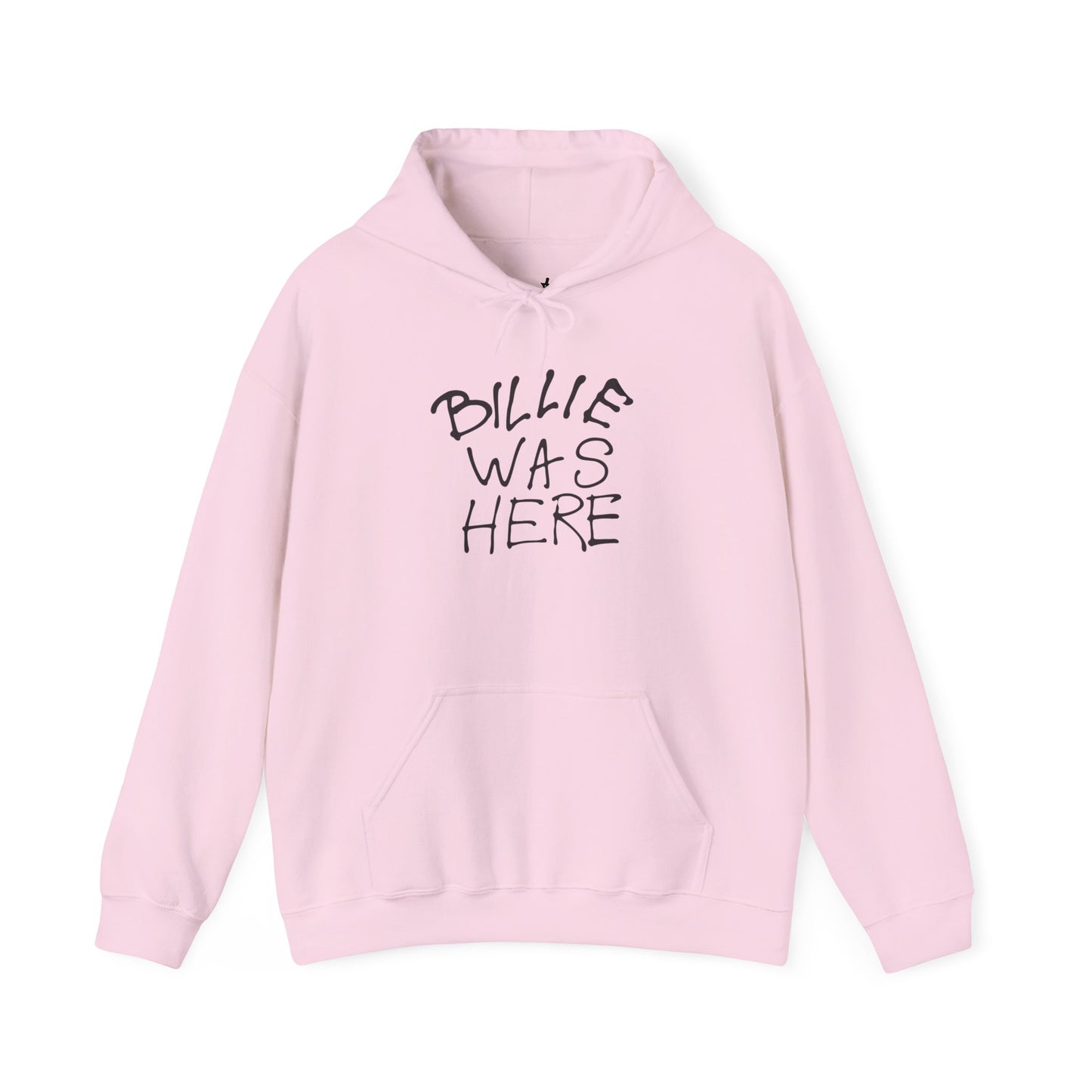 Billie Was Here Black Title Hoodie