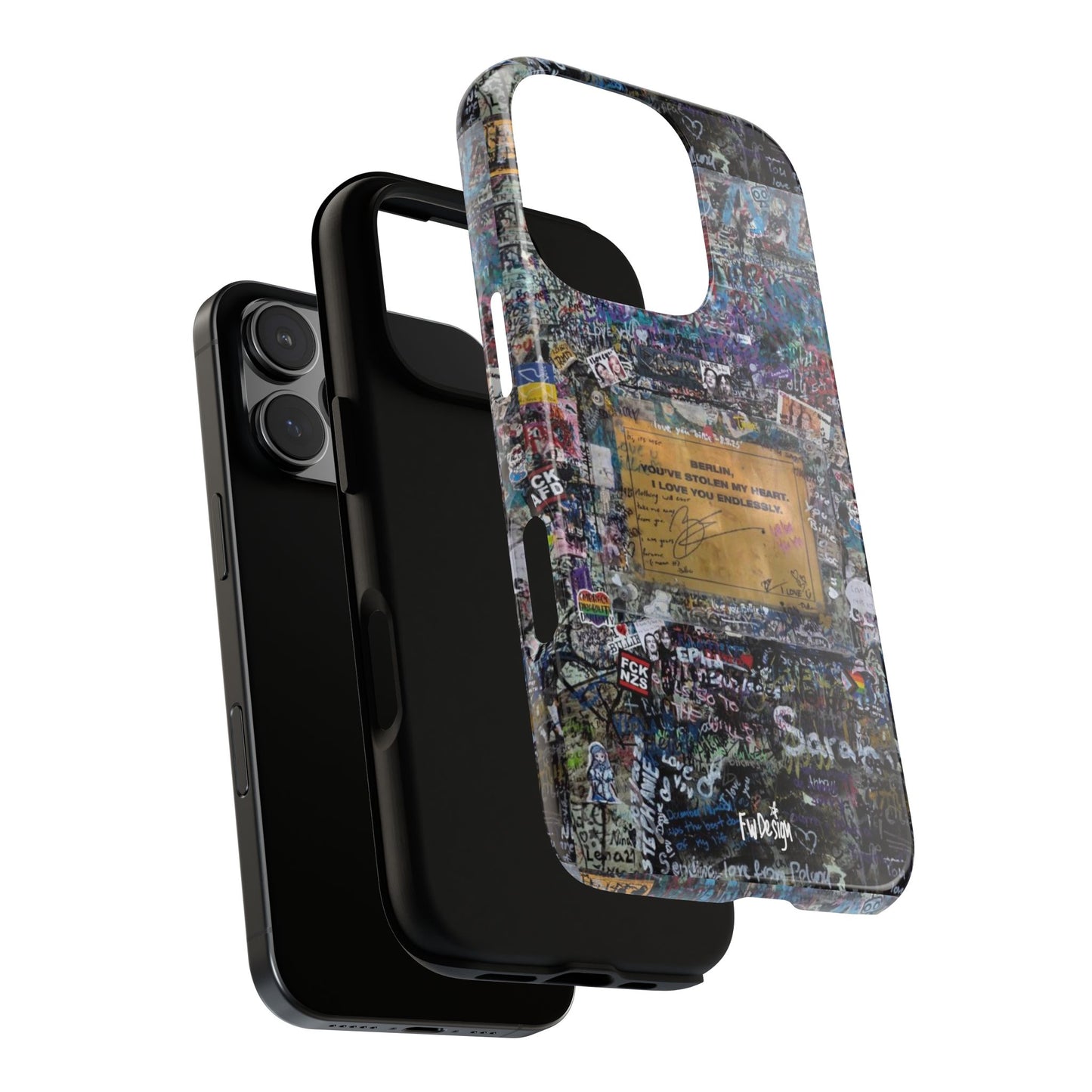 Berlin wall Phone case
