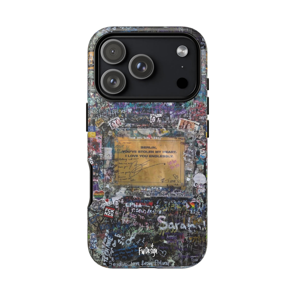 Berlin wall Phone case