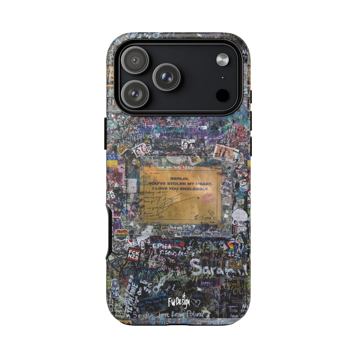 Berlin wall Phone case