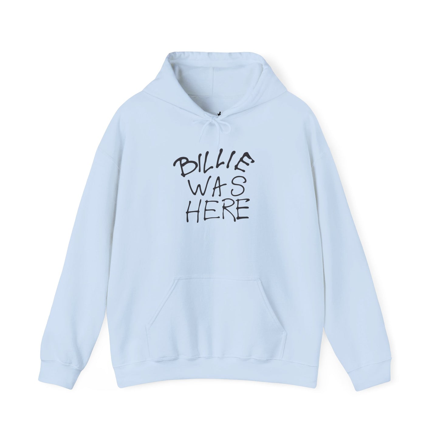 Billie Was Here Black Title Hoodie