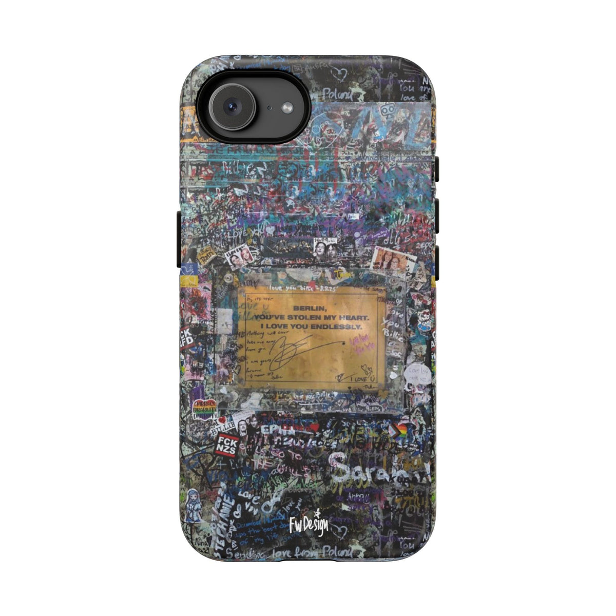 Berlin wall Phone case