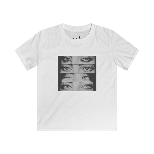 Eye collage baby tee