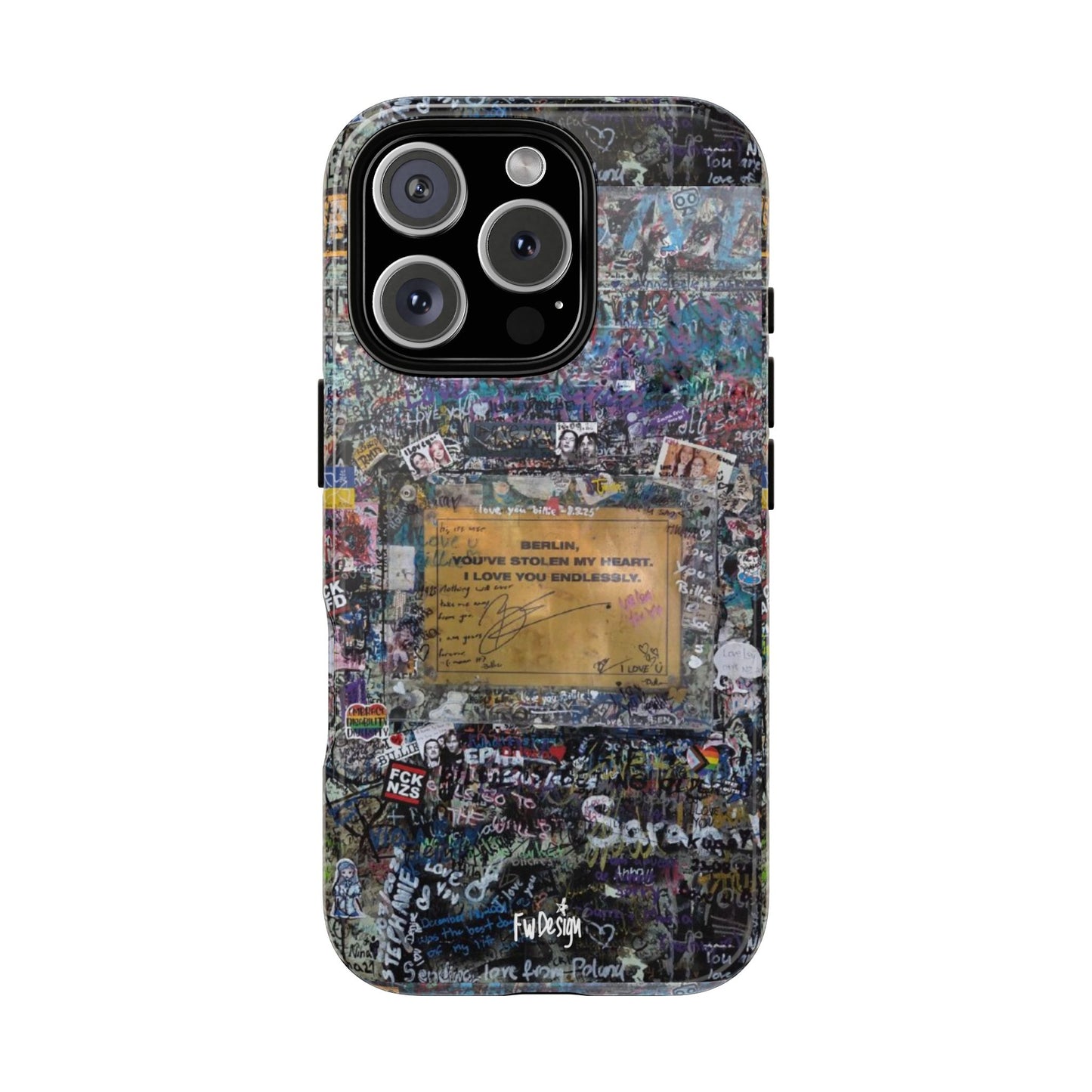 Berlin wall Phone case