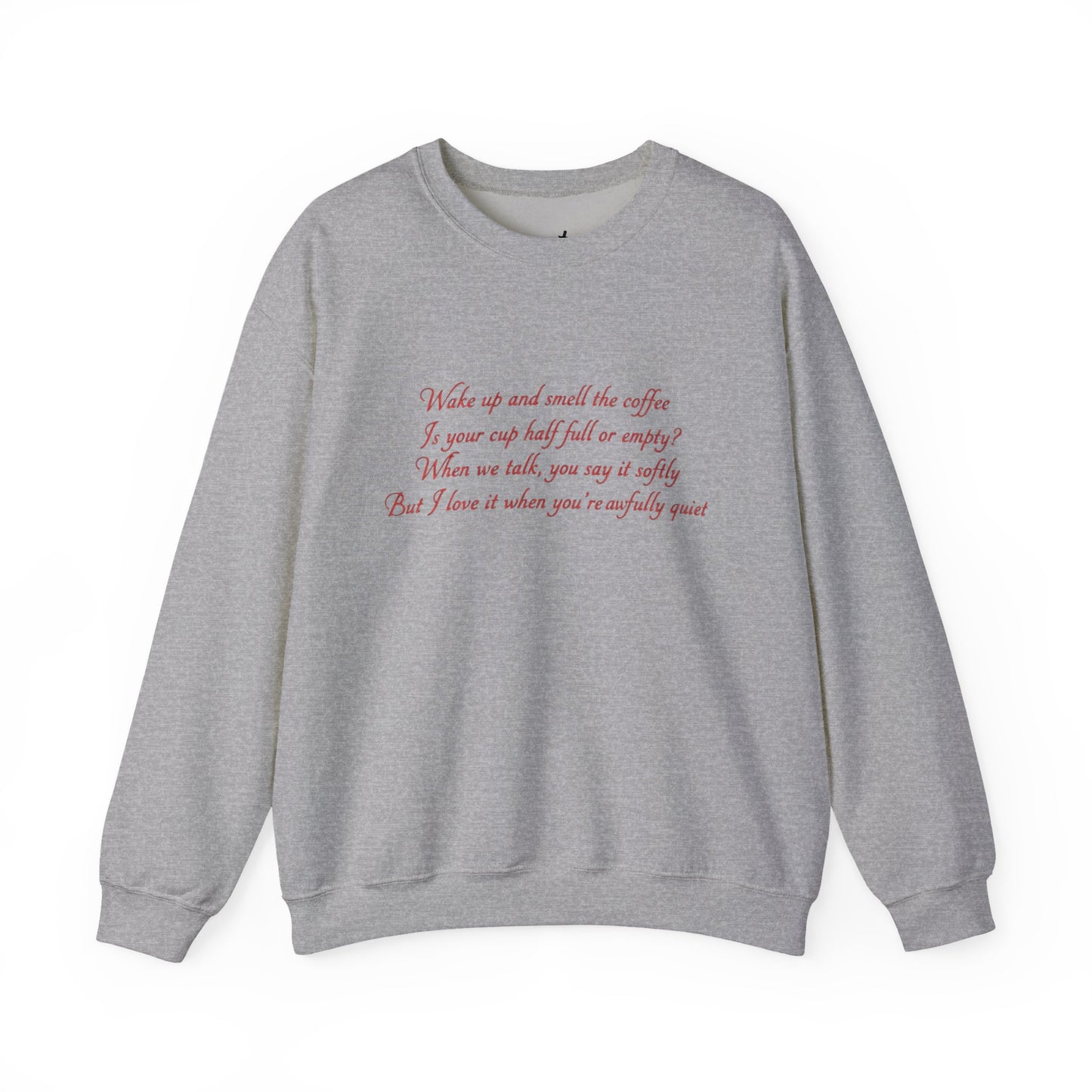 Come Out And Play Lyric Christmas Sweatshirt